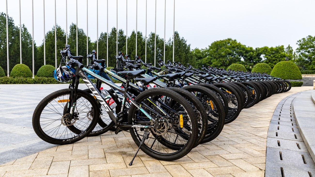 「騎行雁棲湖，凝聚團(tuán)隊(duì)力！」 一日騎行團(tuán)建，挑戰(zhàn)與美景同行！