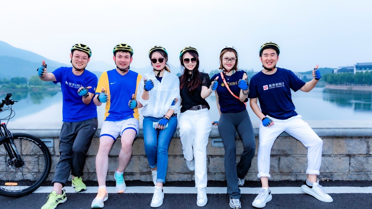 「騎行雁棲湖，凝聚團(tuán)隊(duì)力！」 一日騎行團(tuán)建，挑戰(zhàn)與美景同行！